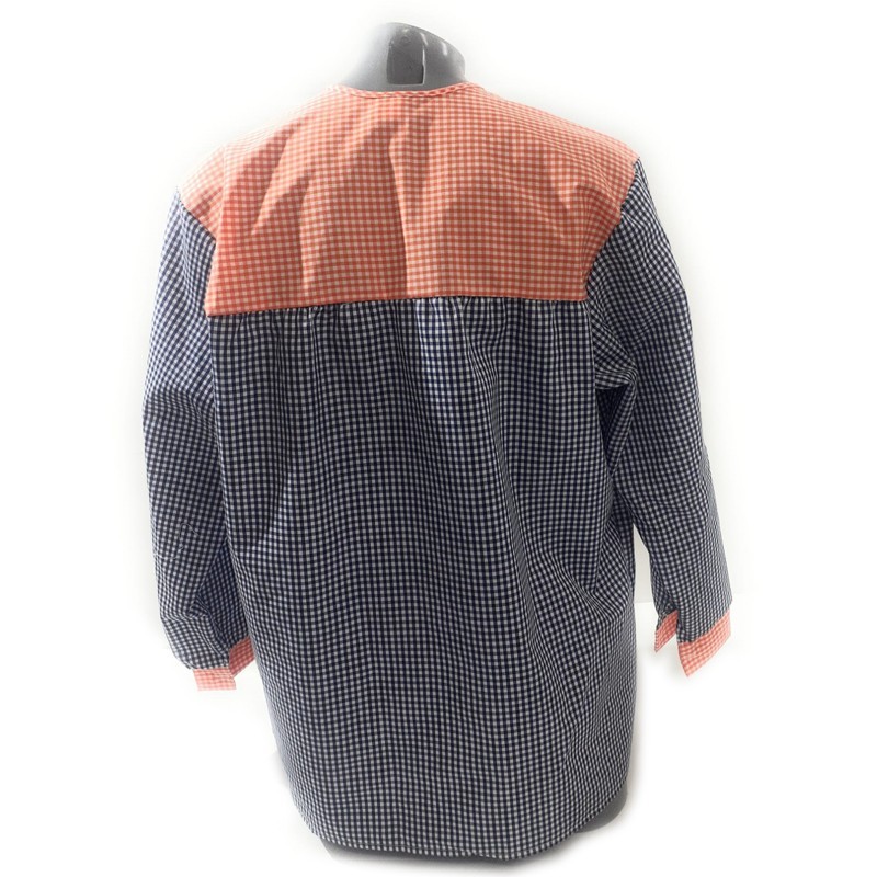 Blusón de cuadros 2 colores para peñas
