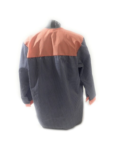 Blusón de cuadros 2 colores para peñas