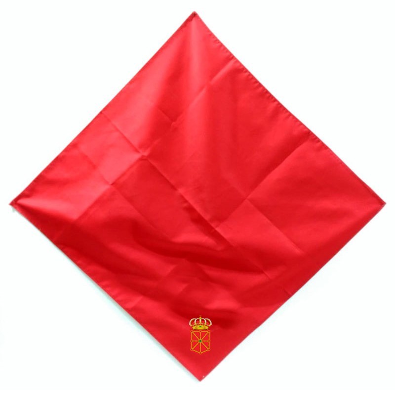 Comprar pañuelo rojo escudo Navarra