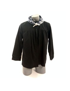 Comprar blusón negro para fiestas de Alicante
