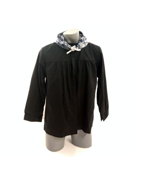 Comprar blusón negro para fiestas de Alicante