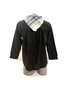 Comprar blusón negro para fiestas de Alicante 2