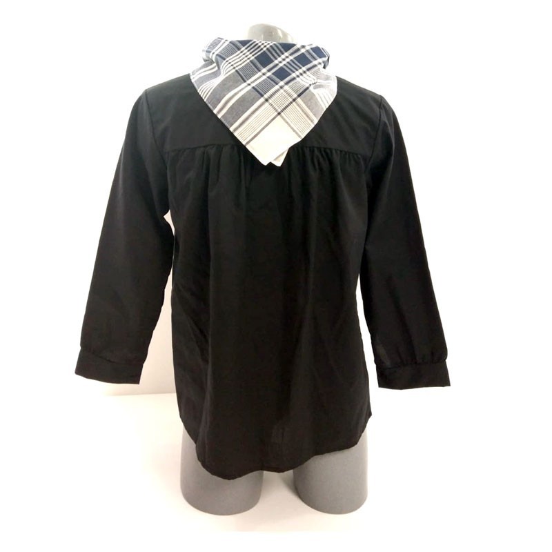 Comprar blusón negro para fiestas de Alicante