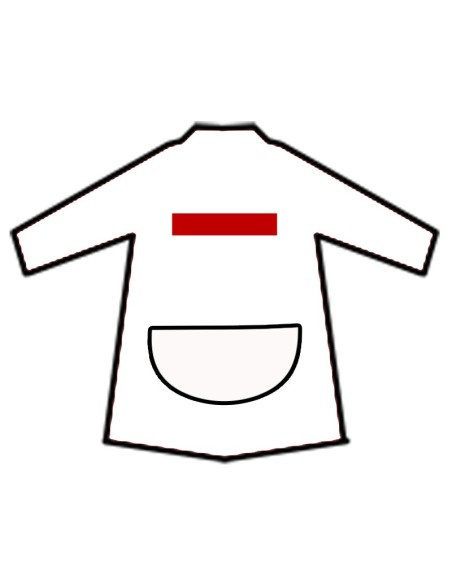 Comprar Bordado centrado batas escolares