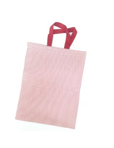 Comprar Bolsa para muda con asas raya roja