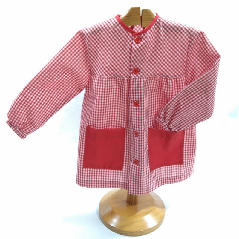 Comprar Bata escolar roja Vivo Cuello