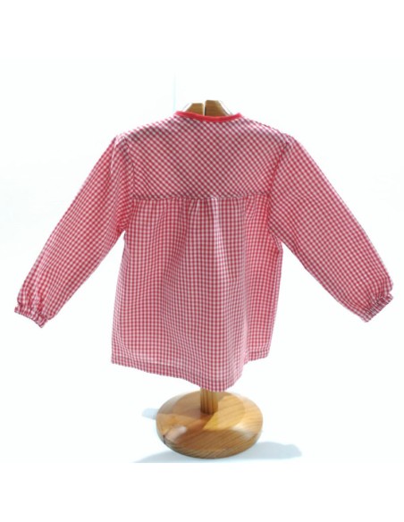 Comprar Bata escolar roja Vivo Cuello