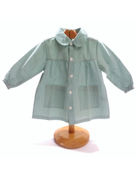 Comprar Bata escolar básica color verde