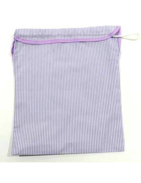 Comprar Saquito escolar color lila para la merienda