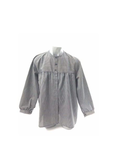 Comprar Blusón  para fiestas con tejido de rayas