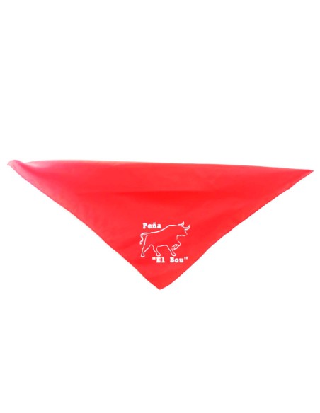 Comprar pañuelos rojos para Peñas personalizados